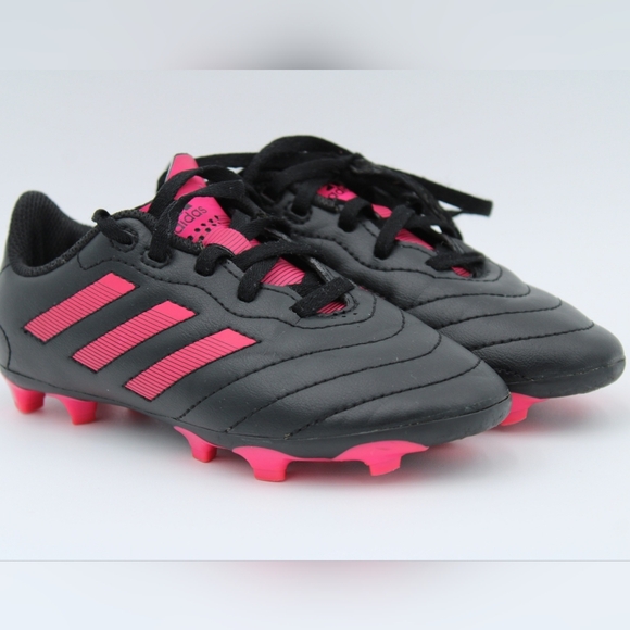 adidas Other - Adidas Kids Soccer Cleats Black Pink Size 12.5K